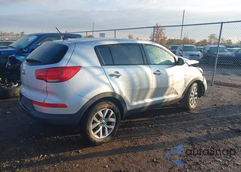 2016 Kia Sportage Lx from USA, damaged, VIN KNDPB3AC0G7855656